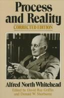 Process and Reality by Alfred North Whitehead book cover