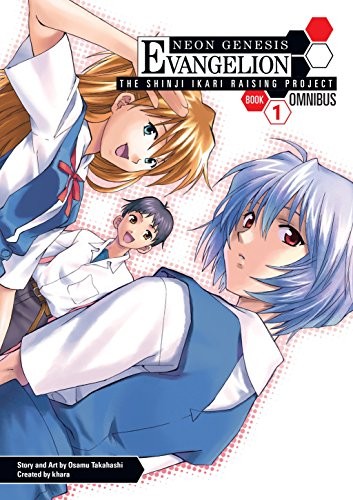 Neon Genesis Evangelion: The Shinji Ikari Raising Project by Osamu Takahashi book cover