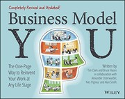 Business Model You by Alexander Osterwalder & Yves Pigneur book cover