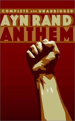 Anthem by Ayn Rand book cover