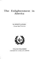 The Enlightenment in America by Ernest Cassara book cover