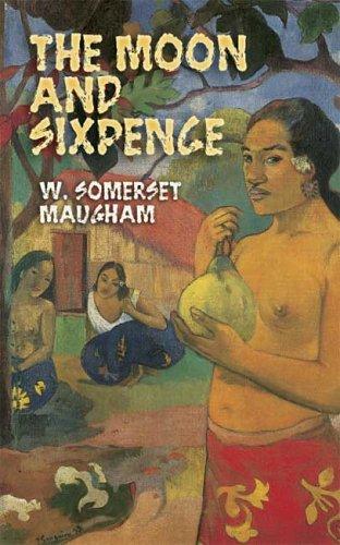 The Moon and Sixpence by W. Somerset Maugham book cover