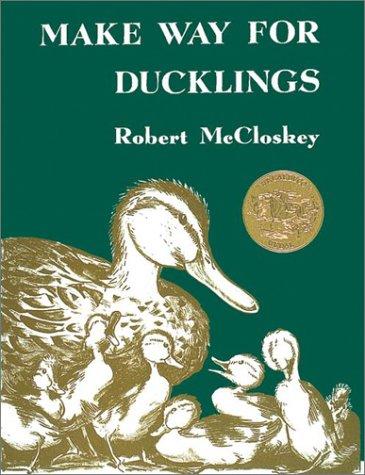 Make Way for Ducklings by Robert McCloskey book cover