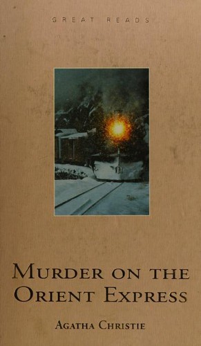 Murder on the Orient Express by Agatha Christie book cover