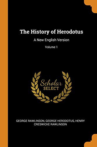 The History of Herodotus by Herodotus book cover