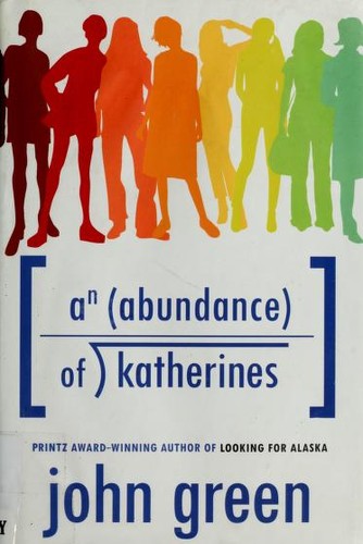 An Abundance of Katherines by John Green book cover