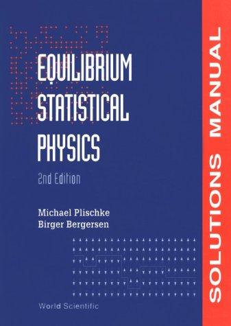 Equilibrium Statistical Physics by Michael Plischke, Birgit Bergersen book cover