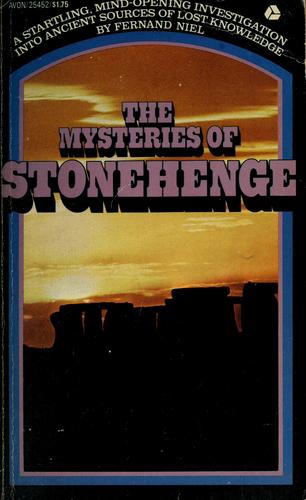 The Mysteries of Stonehenge by Fernand Niel book cover