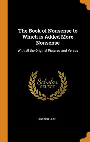 The Book of Nonsense by Edward Lear book cover