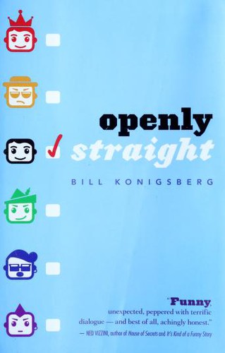 Openly Straight by Bill Konigsberg book cover
