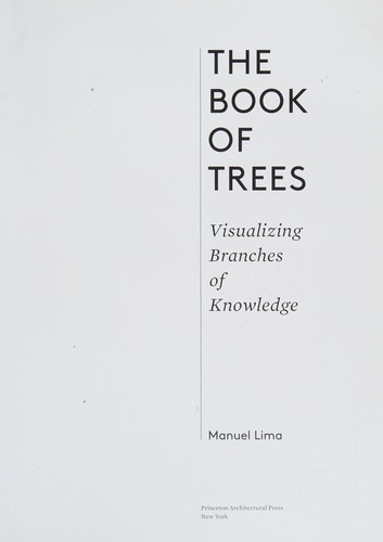 The Book of Trees: A Natural History of the World by Manuel Lima book cover