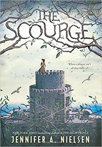 The Scourge by Jennifer A. Nielsen book cover