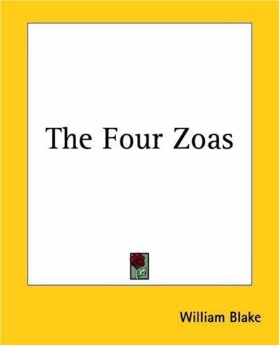 The Four Zoas by William Blake book cover