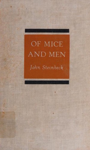 Of Mice and Men by John Steinbeck book cover