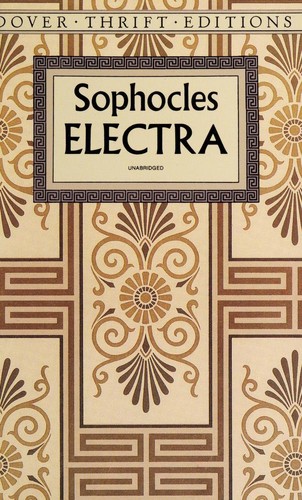 Electra by Sophocles book cover