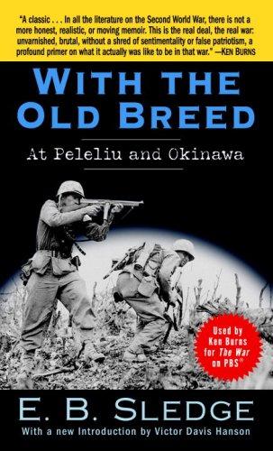 With the Old Breed: At Peleliu and Okinawa by E.B. Sledge book cover