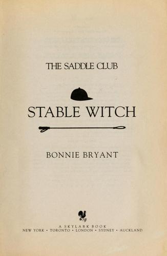 The Saddle Club: Horse Crazy! by Bonnnie Bryant book cover