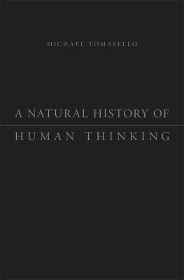 A Natural History of Human Thinking by Michael Tomasello book cover