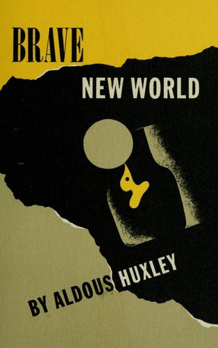Brave New World by Aldous Huxley book cover