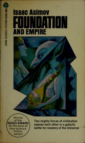 Foundation and Empire by Isaac Asimov book cover