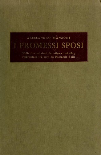 The Betrothed by Alessandro Manzoni book cover