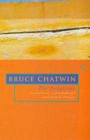 The Songlines by Bruce Chatwin book cover