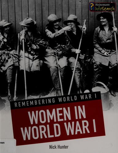Women in World War I by Nick Hunter book cover