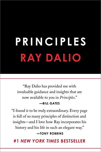 Principles: Life and Work by Ray Dalio book cover