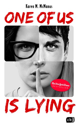 One of Us Is Lying by Karen M. McManus book cover