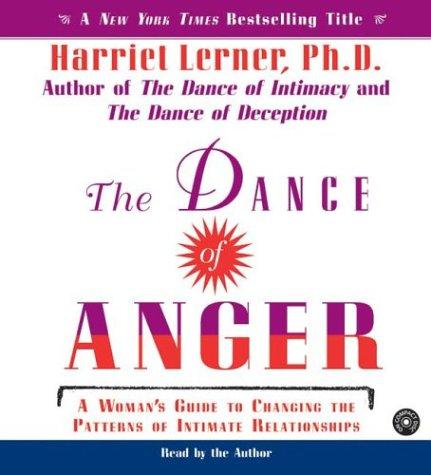The Dance of Anger by Harriet Lerner book cover