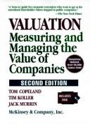 Valuation: Measuring and Managing the Value of Companies by McKinsey & Company Inc. book cover