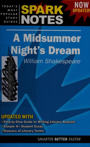 A Midsummer Night's Dream by William Shakespeare book cover