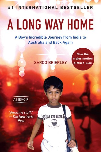 A Long Way Home by Saroo Brierley book cover