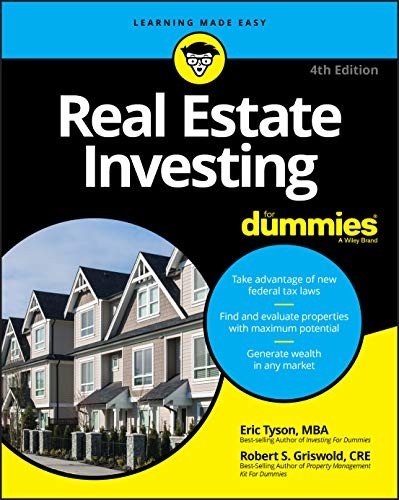 Real Estate Investing for Dummies by Eric Tyson and Robert S. Griswold book cover