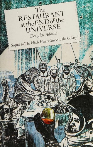 The Restaurant at the End of the Universe by Douglas Adams book cover