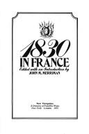 France: A Modern History from the Revolution to the War on Terror by John Merriman book cover