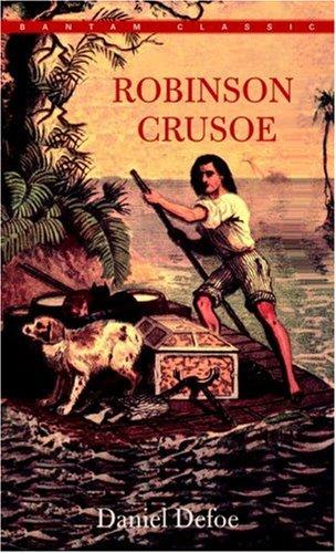 Robinson Crusoe by Daniel Defoe book cover