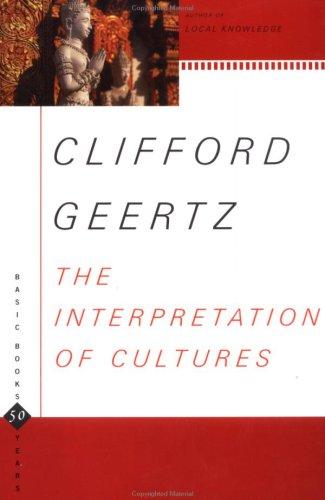 The Interpretation of Cultures by Clifford Geertz book cover
