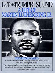 Let the trumpet sound by Stephen B. Oates book cover