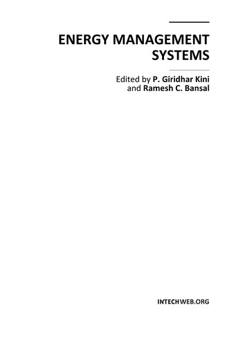Energy Management Systems: Operation and Control by P. Giridhar Kini, R. C. Bansal book cover