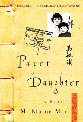 Paper Daughter by M. Elaine Mar book cover