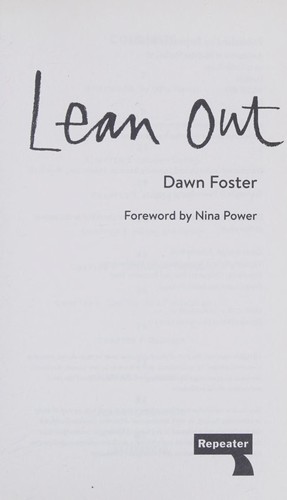 Lean Out by Dawn Foster book cover