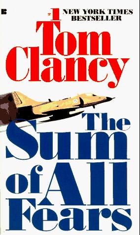 The Sum of All Fears by Tom Clancy book cover