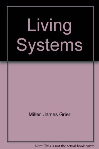 Living Systems by James G. Miller book cover