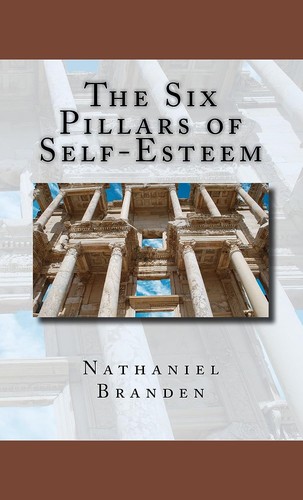 The Six Pillars of Self-Esteem by Nathaniel Branden book cover