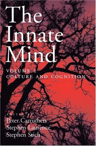 The Innate Mind: Volume 2: Culture and Cognition by Peter Carruthers, Stephen Laurence, and Stephen P. Stich book cover