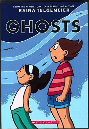 Ghosts: A History of Phantoms by Raina Telgemeier book cover