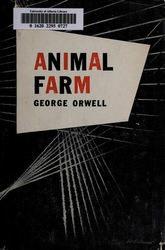 Animal Farm: A Fairy Story by George Orwell book cover