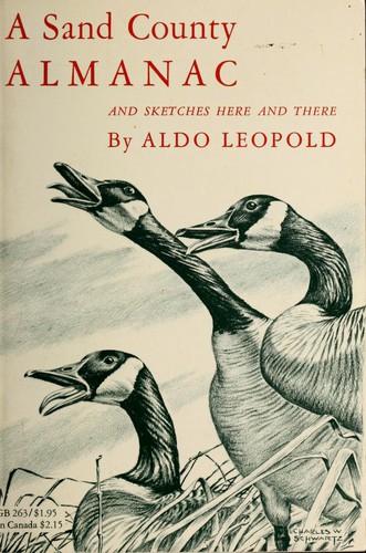 A Sand County Almanac by Aldo Leopold book cover