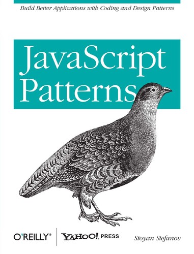 JavaScript Patterns by Stoyan Stefanov book cover